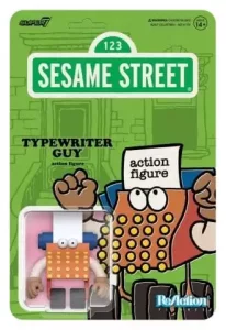 Sesame Street ReAction Figure: Typewriter Guy da 10 cm