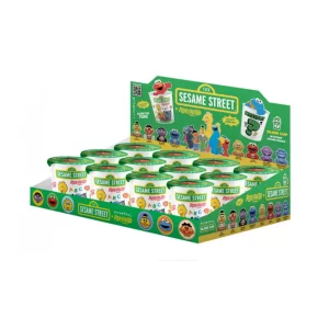 Sesame Street Rokimoto Cup of Fun - Display con 12 Miniature Blind Box da 10 cm
