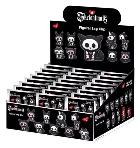 Skelanimals Clip per Borsa 3D PVC - Display (24 Blind Bag)