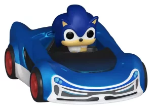 Sonic Bitty POP! Ride Vinyl Figure Speed Star con Sonic da 2,5 cm