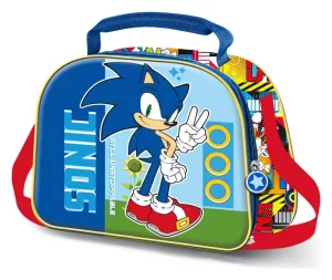 Borsa da Pranzo Sonic SEGA - Blu Inarrestabile