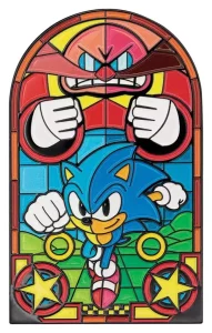 Finestra Stained Glass Sonic The Hedgehog – Edizione Limitata 60 cm