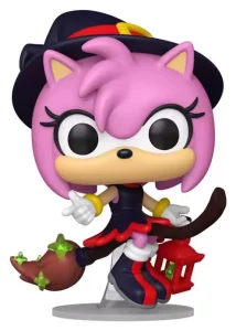 Sonic the Hedgehog POP! Games Amy con Scopa – Action Figure Vinyl 9 cm