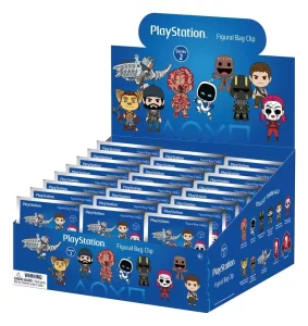 Display 24 Clip per Borsa Sony PlayStation 3D PVC