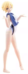 Modello Plastico Sousaishojoteien 1/10 Rui Saotome - Costume da Nuoto Competitivo Touou High School - Stile Sognante Bianco Delfino