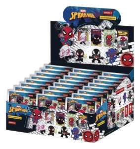 Spider-Man: Portachiavi 3D in PVC Serie 2 - Display da 24