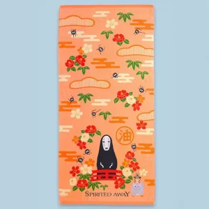 Asciugamano Spirited Away Senza Volto & Fiori - 70 x 140 cm
