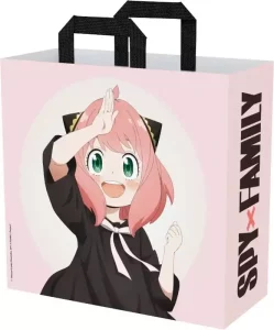 Borsa della Spesa Spy x Family Rosa