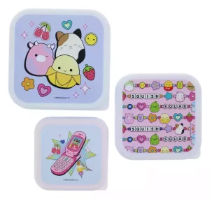 Squishmallows Snack Box Set da 3