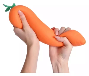 Action Figure Morbida Allungabile Carota - Display da 6 (28 cm)