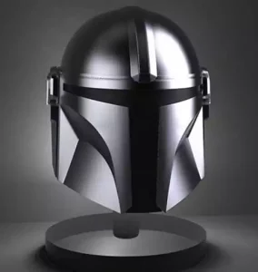 Lampada Atmosfera Star Wars Il Mandolorianiano Casco - 20 cm