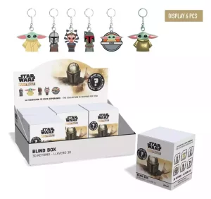 Portachiavi Star Wars The Mandalorian Blind Box Display (6)