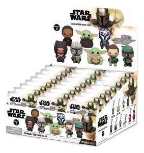 Star Wars Mandalorian: Display 24 Portachiavi 3D PVC Serie 2