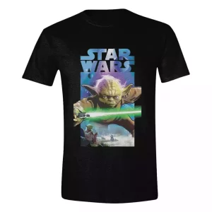 T-Shirt Star Wars Yoda - Poster Size S