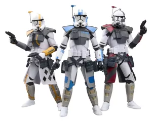 Star Wars: The Clone Wars Black Series Action Figure - ARC Trooper Havoc, Colt & Blitz (15 cm)
