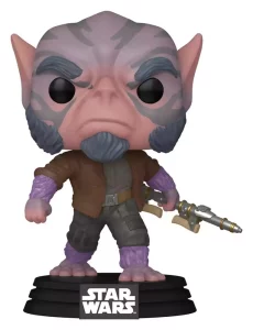 Star Wars: The Mandalorian and Grogu – Zeb Orrelios POP! Vinyl Bobblehead Figure da 9 cm