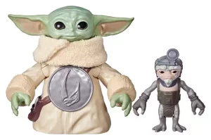 Star Wars: The Mandalorian & Grogu Action Figure Elettronica - Abbraccio Galattico con Anzellan (17 cm)