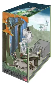 Star Wars Tiny Adventures: Angolo Libri Mini Diorama Battaglia di Endor (23 cm)