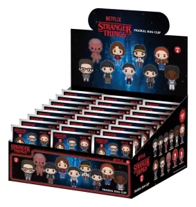 Stranger Things Serie 6 - Portachiavi Bag Clips in 3D (Display da 24)