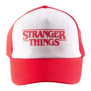 Cappello da baseball con visiera curva Stranger Things Logo