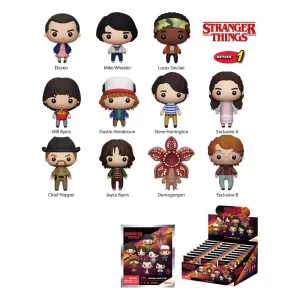 Stranger Things: Display di 24 Clip per Borsa in PVC (Serie 1)