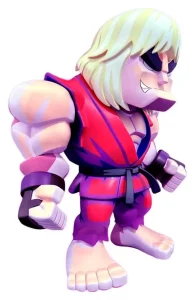 Street Fighter Bulkyz Ken Violento - Action Figure Vinyl 30 cm