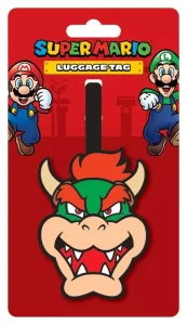 Cartellino Bagagli Super Mario (Bowser)
