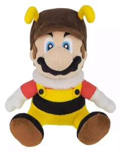 Super Mario Peluche Bee Mario - 18 cm