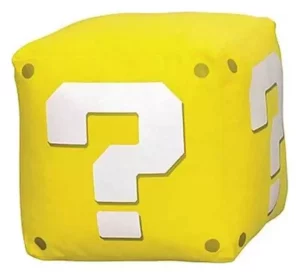 Peluche Super Mario - Punto Interrogativo da 12 cm