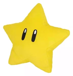 Super Mario: Super Stella Plush - Pupazzo da 18 cm