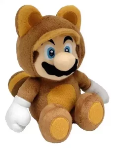Peluche Super Mario Tanooki - 22 cm