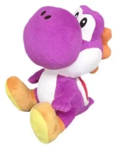 Peluche Super Mario Yoshi Viola - 21 cm