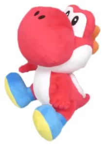 Peluche Super Mario Yoshi Rosso 17 cm