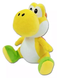 Peluche Super Mario Yoshi Giallo - 20 cm