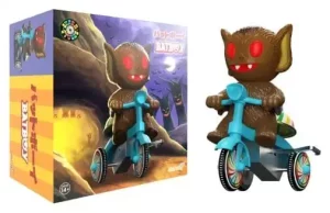 Super7 Super Cycles Vehicle Bat Boy (Brown w/ Blue Trike)