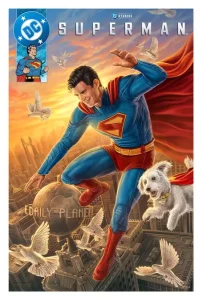 Superman (2025) DC Comics Art Print: Un Simbolo di Speranza - Stampa Fine Art 41 x 61 cm
