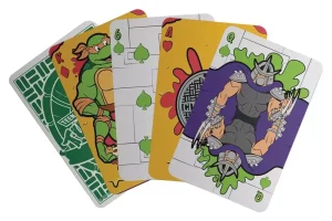 Teenage Mutant Ninja Turtles: Espositori di Carte da Gioco (12 confezioni)