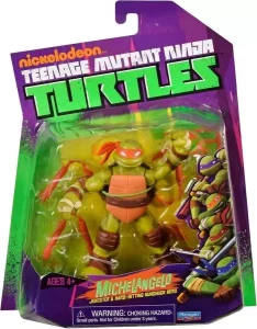 Action Figure Tartarughe Ninja - Michelangelo (Serie TV 2012) – 11 cm