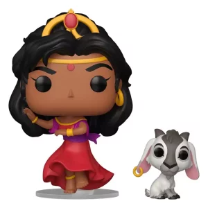 The Hunchback of Notre Dame POP! Vinyl Figure: Esmeralda & Djali - 9 cm