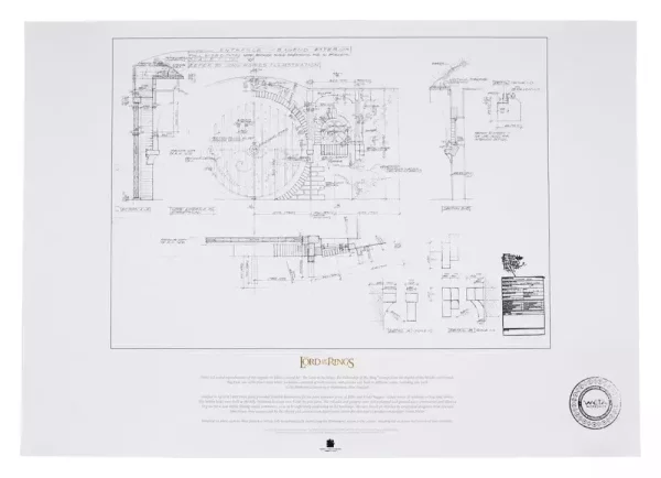 the-lord-of-the-rings-blueprint-art-print-bag-end-59-x-42-cm-1784893773-0