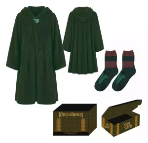 Set Regalo Lord of the Rings: Mantello in Pile e Calze