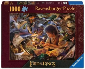 Puzzle Il Signore degli Anelli: Viaggio di Frodo (1000 pezzi)