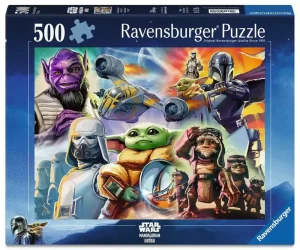 Puzzle Il Mandalorian e Grogu (500 pezzi) Ravensburger