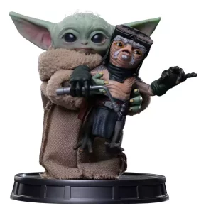 Statua Collezione The Mandalorian & Grogu: Grogu No Squeezy