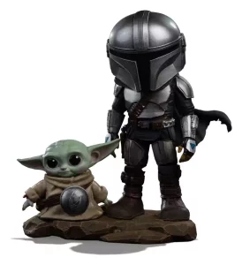 MiniCo Statua The Mandalorian & Grogu - Star Wars