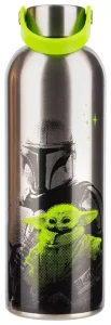 Borraccia Metallica The Mandalorian con Grogu