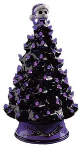 Albero di Natale in Ceramica Illuminato Jack Skellington - The Nightmare Before Christmas (30 cm)