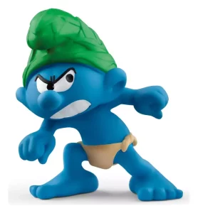 Mini Figurine Puffi - Puffo Selvaggio da 5 cm