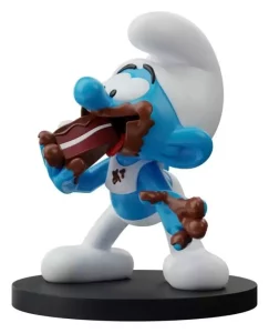 Statua Smurfigno Golosone 10 cm