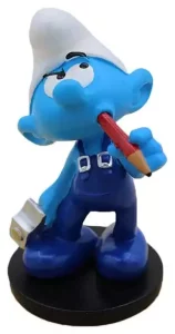 Statua Smurf Handy - 11 cm